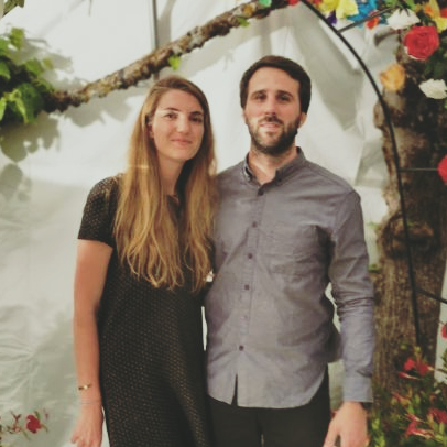 Nicolas et Charlène, propriétaires de Uhaïna House